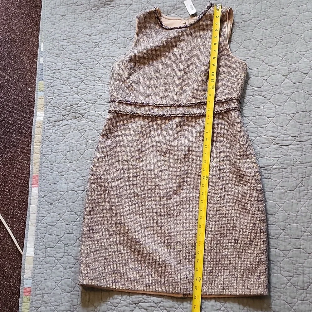 J. Crew Multicolor Tweed Midi Dress - Picture 10 of 12